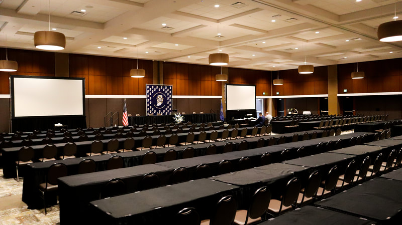 Spacious Grand Ballroom - Terre Haute Convention Center